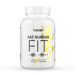 1WIN / Fat Burner Fit / Жиросжигатель, 90 капсул