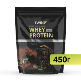 Протеин Whey Protein / Белковый коктейль для похудения, без сахара,(шоколадный пирог) 450гр.
