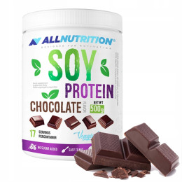 Протеин соевый изолят Soy Protein 500 г Allnutrition Шоколад (Польша)