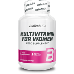 ВИТАМИНЫ MULTIVITAMIN FOR WOMEN, 60 tabl, BIOTECH USA