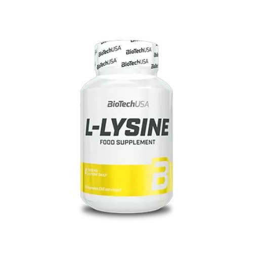 ЛИЗИН L-LYSINE, 90 капсул, BIOTECH USA