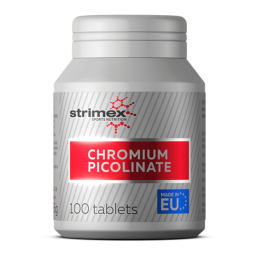 Хрома пиколинат Chromium Picolinate from Strimex (100 tablets) Германия