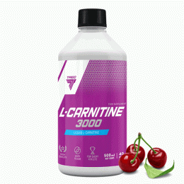 L-Carnitine (l-карнитин), 3000, 500 мл (Вишня), Trec Nutrition (Польша)