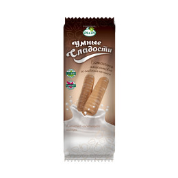 Батончики «Умные сладости» со сливочной начинкой в молочно-шоколадной глазури 20г