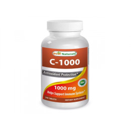 Витамин С 1000 мг, Vitamin C 1000 mg, Best Naturals, 240 капсул, США