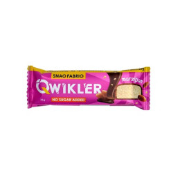 Шоколадный батончик без сахара "QWIKLER" (Квиклер) - Марципан, 35г