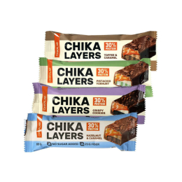 Протеиновый батончик Bombbar Chikalab – Chika Layers 60г