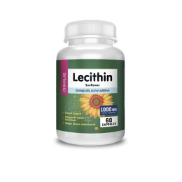 Лецитин подсолнечника 1000мг 60 капсул