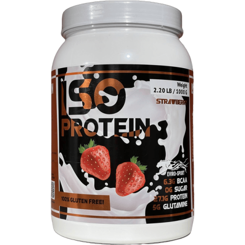 EVIRO Iso Protein 1kg Протеин со вкусом Клубника