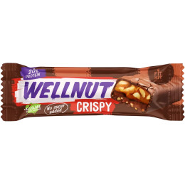 Протеиновый батончик Wellnut Crispy Protein BAR, 45г