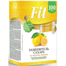 Заменитель сахара ФитПарад № 26 Смесь подсластителей со вкусом лимона (100 шт/стик) 50г
