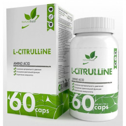 Л-Цитруллин (L-Citrulline) NaturalSupp, 60 капс.
