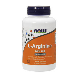 L-Arginine, L-Аргинин 500 мг - 100 капсул