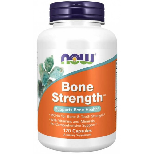 Комплекс Bone Strength (Крепкие Кости) от NOW 120 капс, США