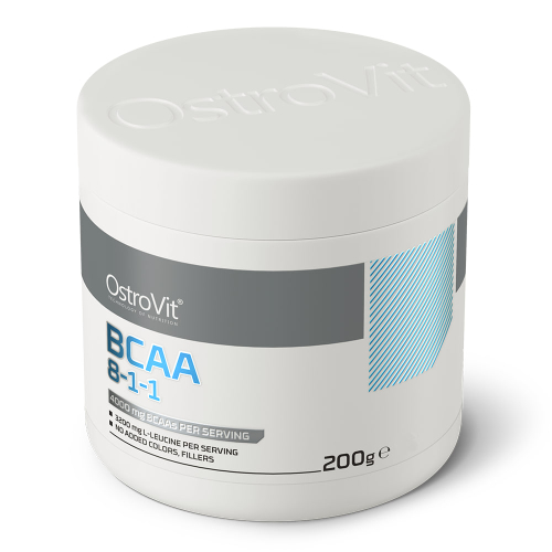 БЦАА 8-1-1, OstroVit, НАТУРАЛЬНЫЙ, 200 г