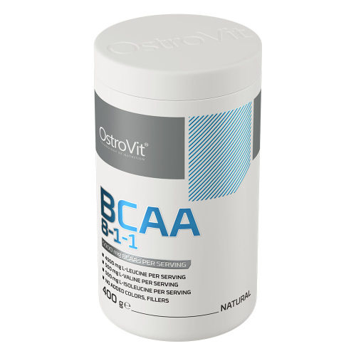 BCAA 8-1-1, Ostrovit, НАТУРАЛЬНЫЙ, 400 г