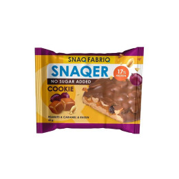 Печенье SNAQER - Арахис, изюм и карамель