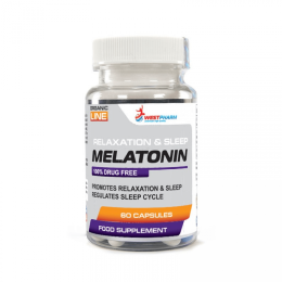 Мелатонин (Melatonin), 5 мг (60 капсул), США